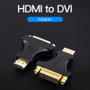 Vention Adaptador HDMI Macho a DVI (24+5) Hembra AIKB0 Negro